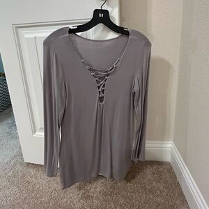 NWOT Women’s Lace Up Active Top